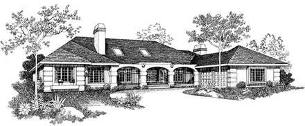 House Plan 95044 Elevation