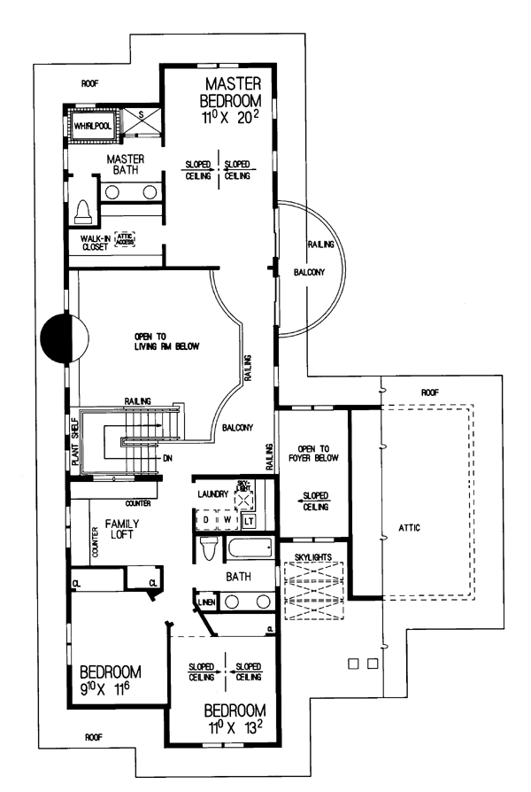 Contemporary Level Two of Plan 95048