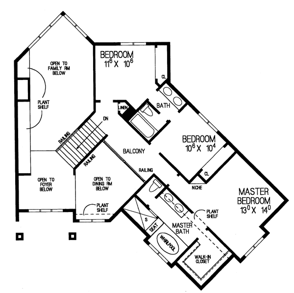 Contemporary Level Two of Plan 95054