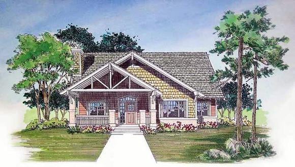 House Plan 95057 Elevation