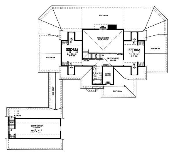 Traditional Level Two of Plan 95063