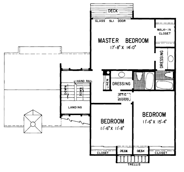 Contemporary Level Two of Plan 95091