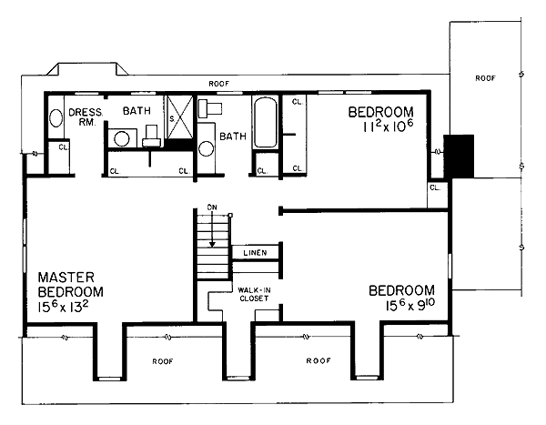 Cape Cod Level Two of Plan 95103