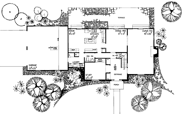 Ranch Level One of Plan 95123