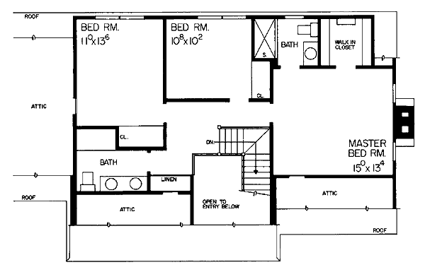 Ranch Level Two of Plan 95123