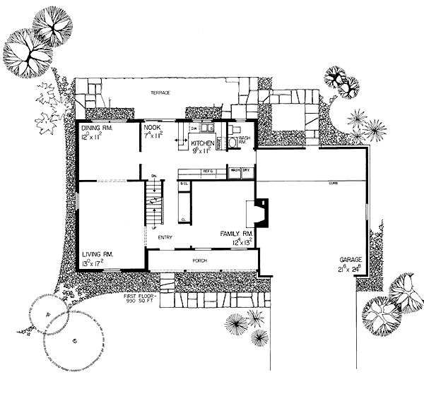 Ranch Level One of Plan 95125