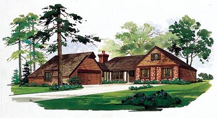 Ranch Elevation of Plan 95127