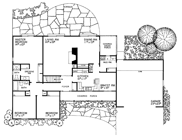 Ranch Level One of Plan 95138