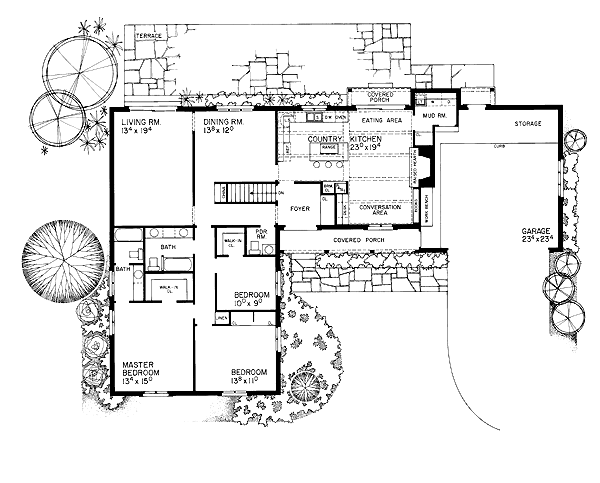 Ranch Level One of Plan 95140