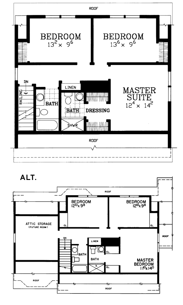 Bungalow Level Two of Plan 95141
