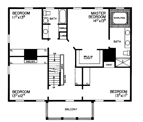 Colonial Level Two of Plan 95142