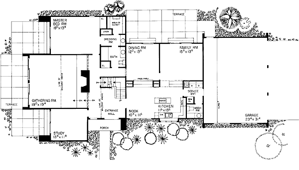 Contemporary Level One of Plan 95147