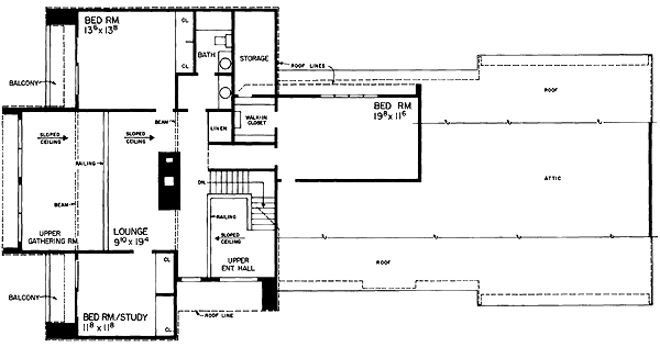Contemporary Level Two of Plan 95147