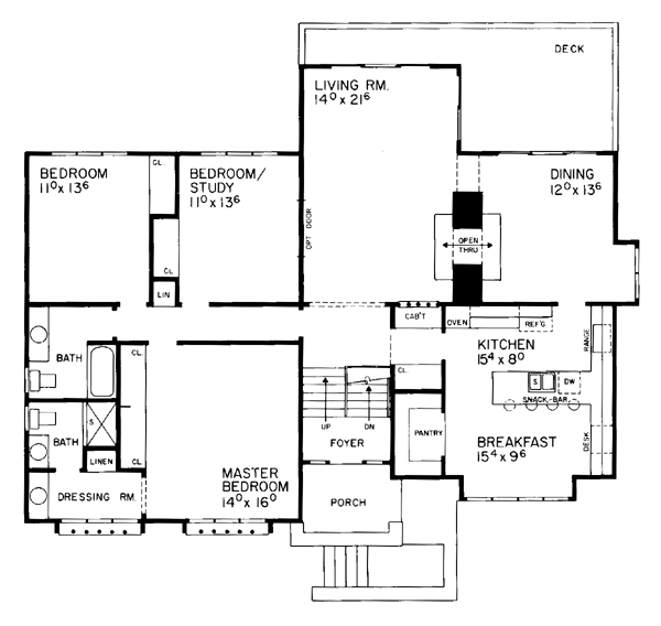 Mediterranean Level Two of Plan 95151