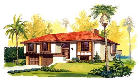 Mediterranean Elevation of Plan 95151