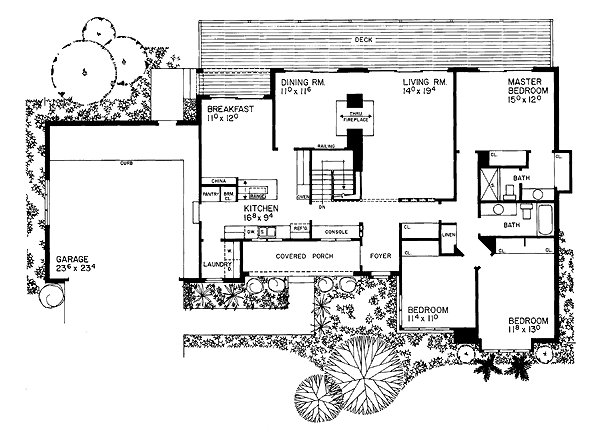 Ranch Level One of Plan 95152