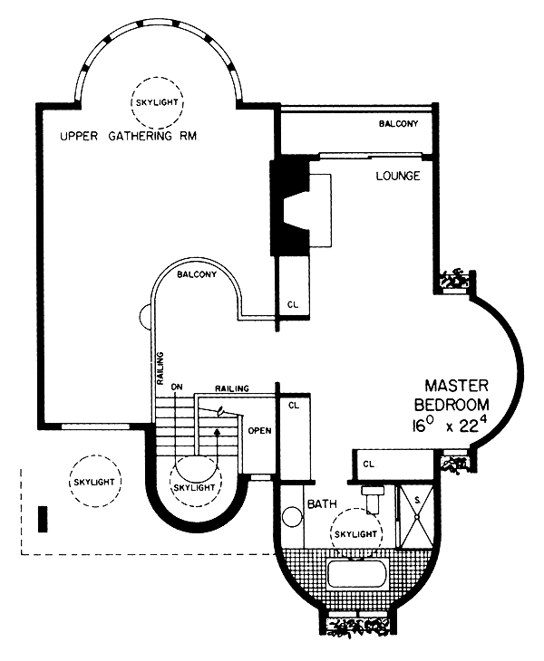 Contemporary Level Two of Plan 95160