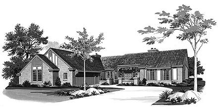 Ranch Elevation of Plan 95167