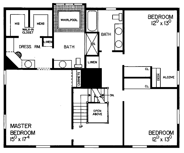 Colonial Level Two of Plan 95170