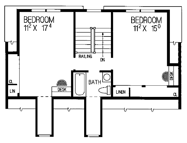 Ranch Level Two of Plan 95173