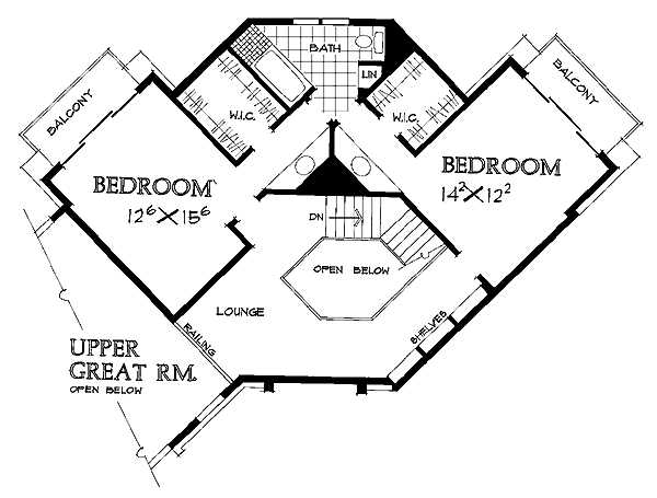 Contemporary Level Two of Plan 95177