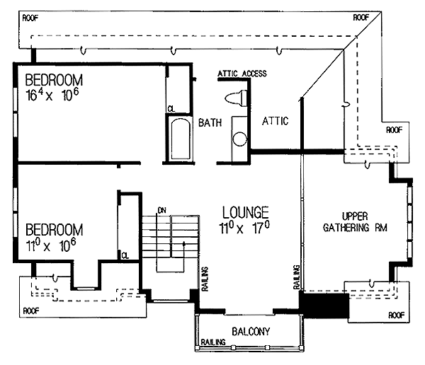 Traditional Level Two of Plan 95182