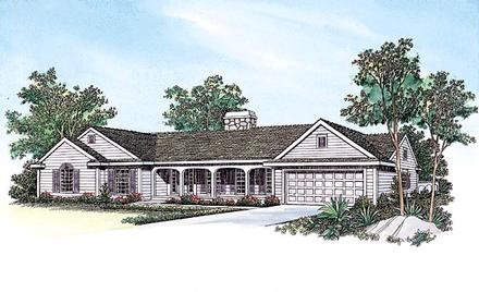 Ranch Elevation of Plan 95183