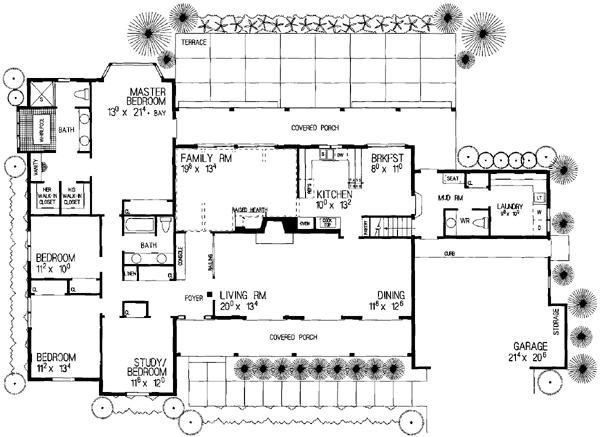 Ranch Level One of Plan 95184