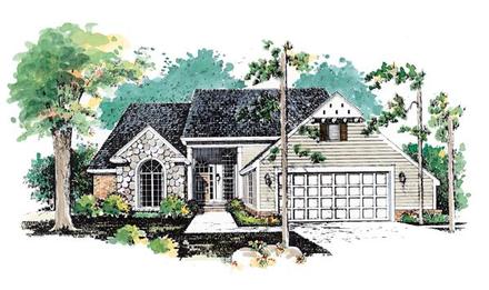 House Plan 95187 Elevation