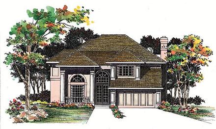 Traditional Elevation of Plan 95208