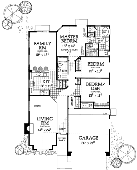 First Level Plan