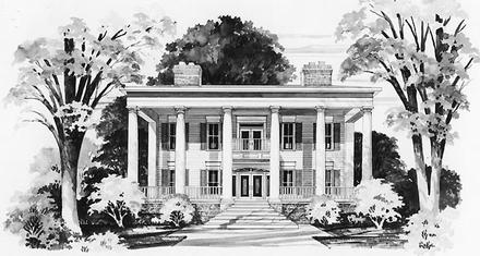 Colonial Elevation of Plan 95217