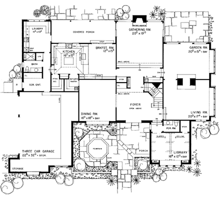 House Plan 95228 First Level Plan
