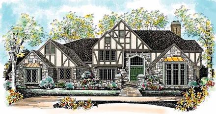 Tudor Elevation of Plan 95228