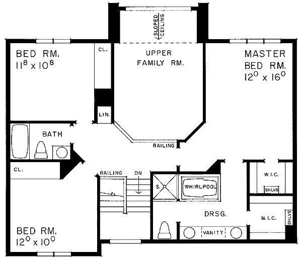 Contemporary Level Two of Plan 95229