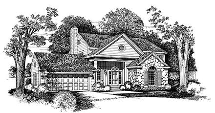 Traditional Elevation of Plan 95230