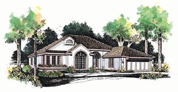 House Plan 95234 Elevation