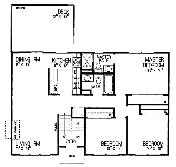 Contemporary Level One of Plan 95259