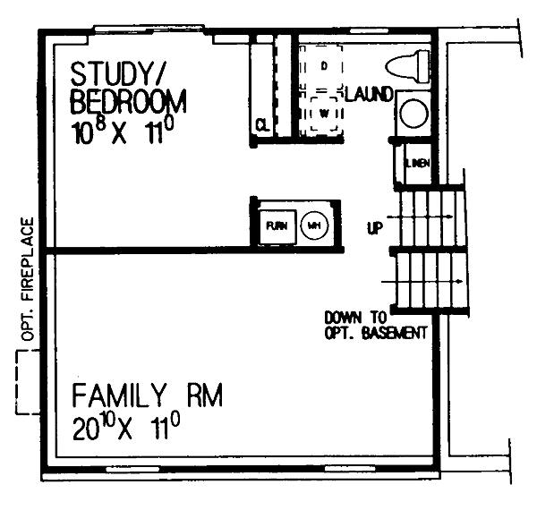 Ranch Level Two of Plan 95260