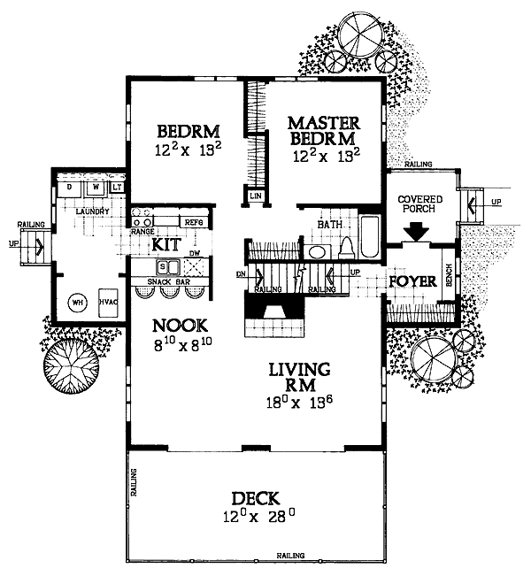 Contemporary Level One of Plan 95269