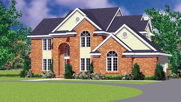 House Plan 95279 Elevation