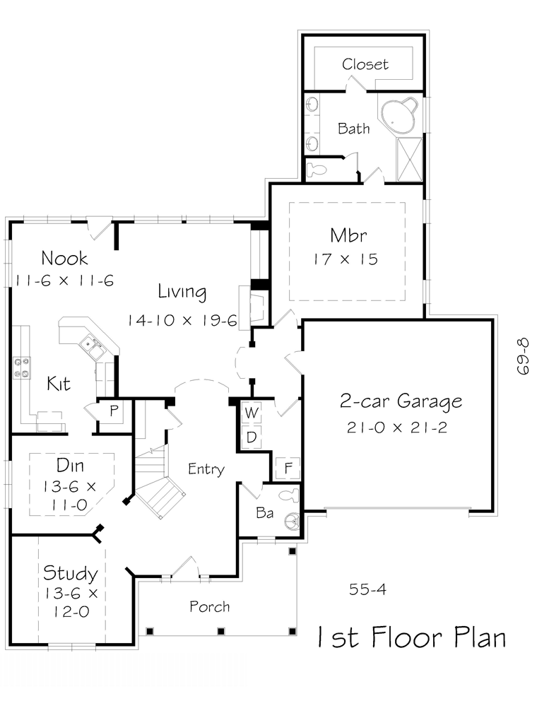 Traditional Level One of Plan 95327