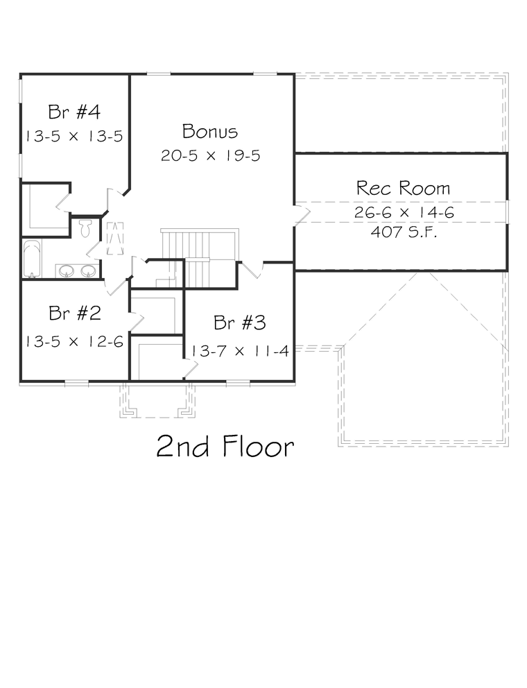 Traditional Level Two of Plan 95343