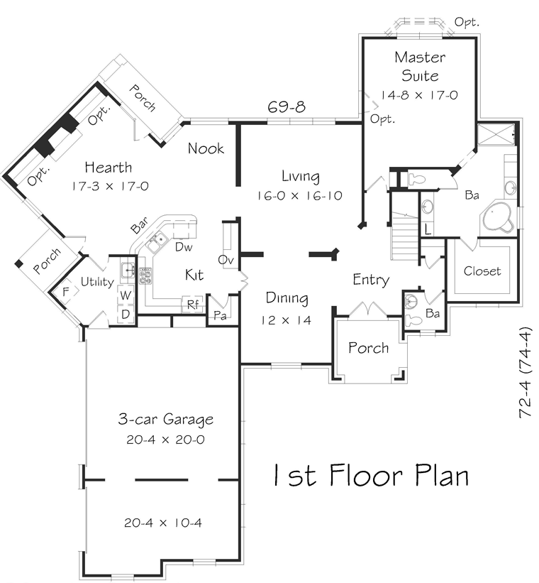 Traditional Level One of Plan 95347