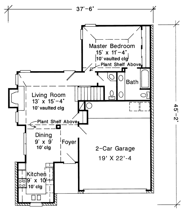 Narrow Lot Level One of Plan 95501