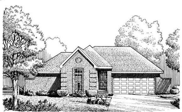 House Plan 95530 Elevation