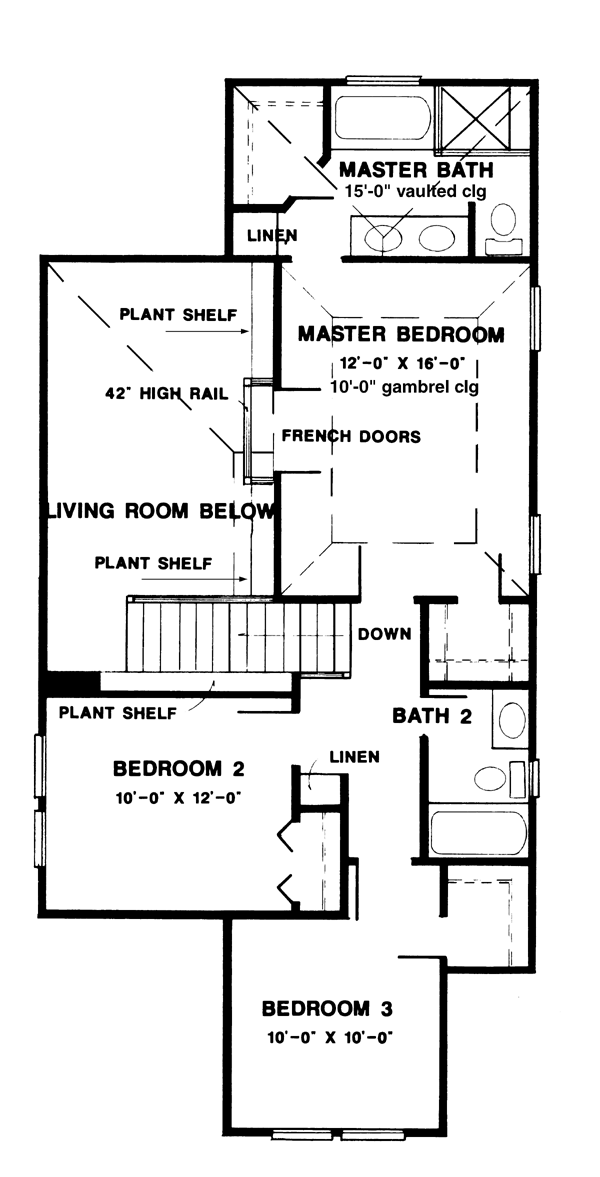 Narrow Lot Level Two of Plan 95537