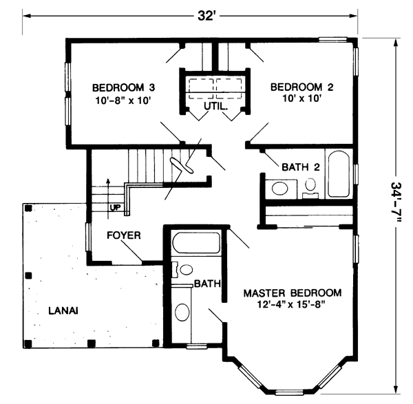 Cottage Country Narrow Lot Level Two of Plan 95538