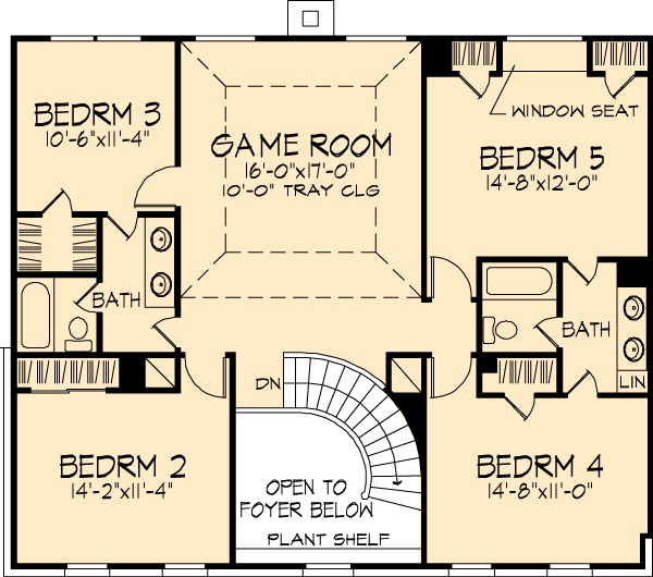 Colonial European Level Two of Plan 95548