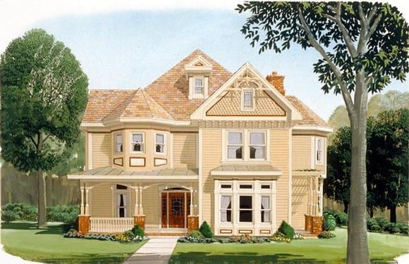 House Plan 95560 Elevation